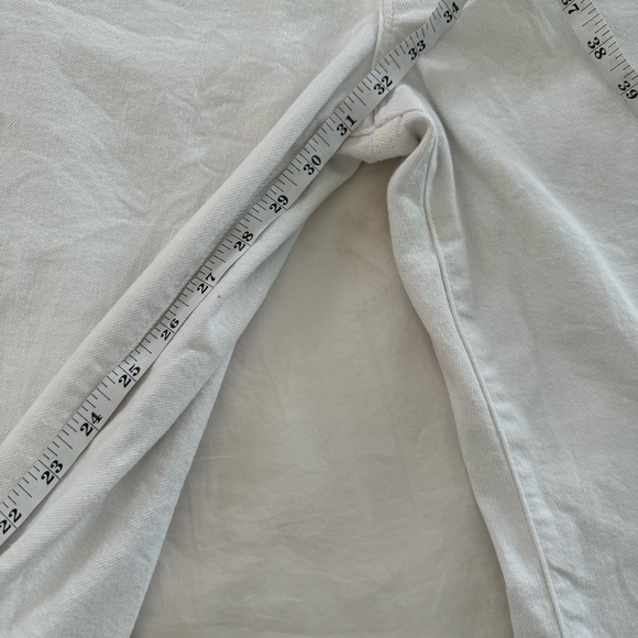 Good American White Denim Flares - Picture 10 of 11